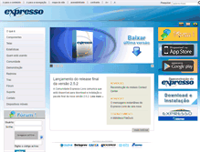 Tablet Screenshot of expressolivre.org